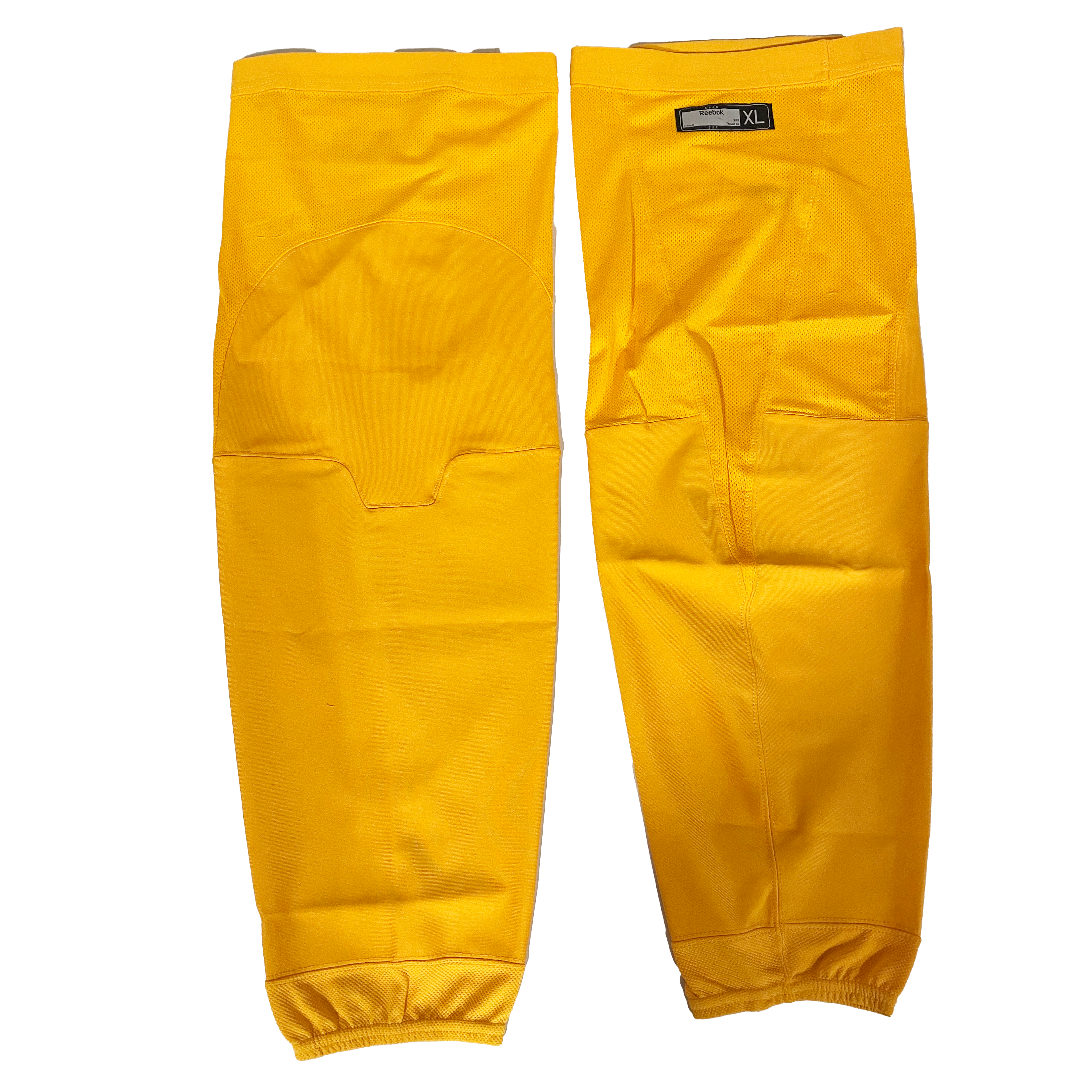 Nouvelles chaussettes de hockey CCM/Reebok (jaunes)